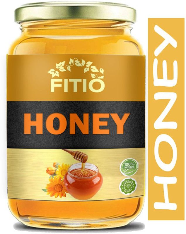 FITIO Nutrition Raw Honey Unprocessed Unpasteurized Pure natural organic honey for weight loss (H9) Premium  (250 g)