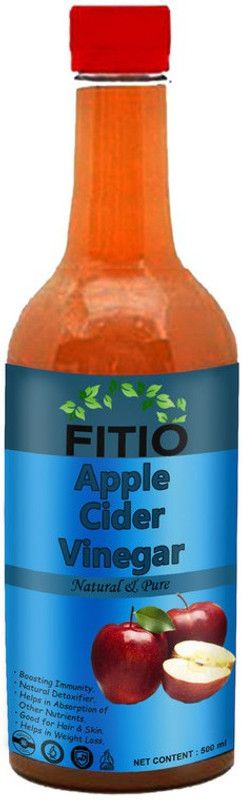 FITIO Nutrition Apple Cider Vinegar With Mother Vinegar Vinegar (J) Ultra Vinegar  (500 ml)