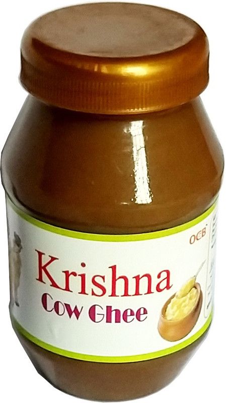 OCB Krishna Cow Ghee (Made By Desi Cow Milk) Bilona Ghee 250 g Plastic Bottle