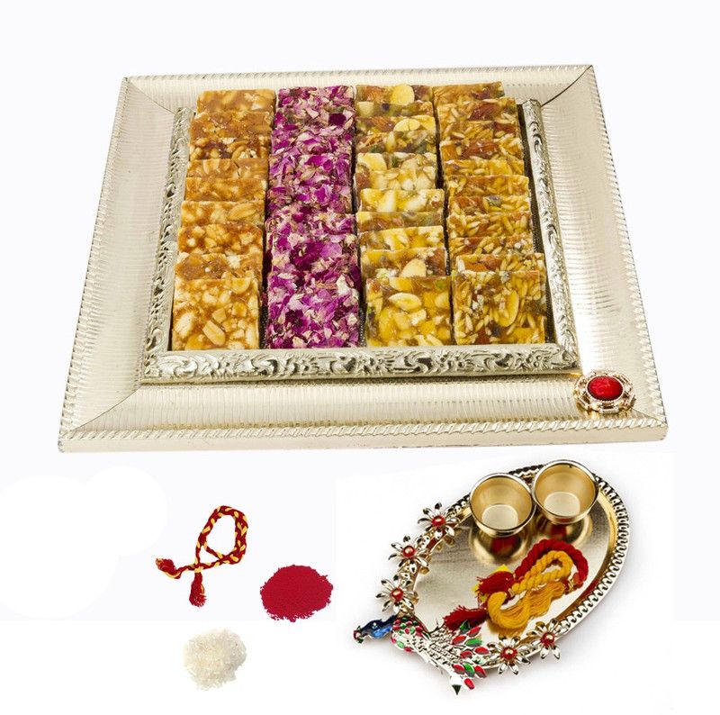 Bikano Assorted Chikki mix with Bhai Dooj for 2 brothers Combo  (400gm)