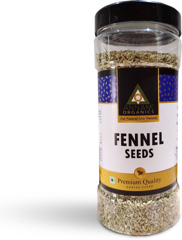 Annam ANNAM Natural Premium Fennel Seeds | Saunf | Variyali - 400gm Saunf Small  (400 g)