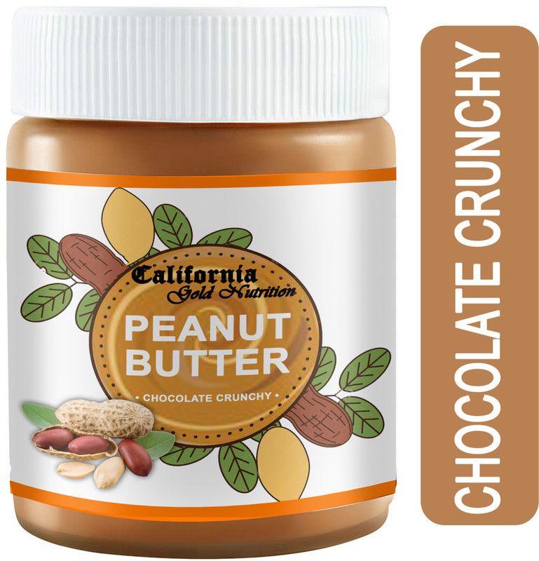 California Gold Nutrition Chocolate Crunchy Peanut Butter 900g Pack Of 2 | Rich in Protein 900 g  (Pack of 2)