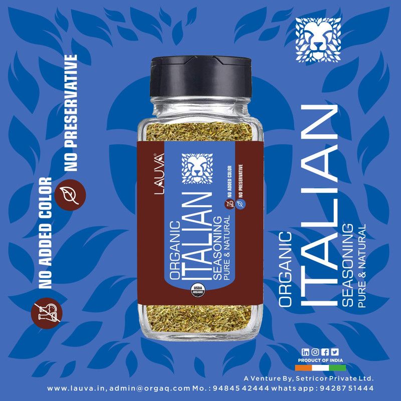 LAUVA ORGENIC ITALIAN SEASONING 50gram  (50 g)