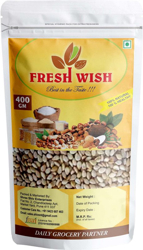 Fresh Wish Brown Sesame Seeds 400gm | Healthy Foods | High in Fibre | Gavran Til Sesame Seeds  (400 g)