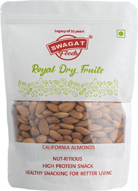 Swagat Foods California Almonds  (500 g)