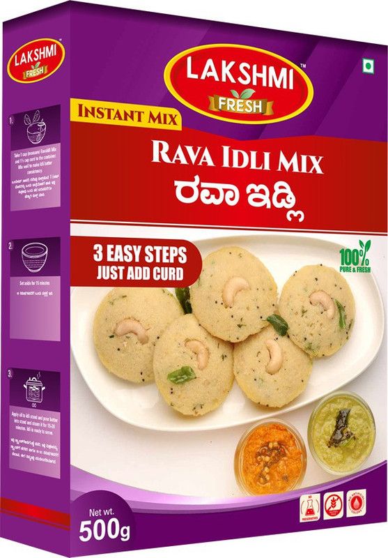 Lakshmi Fresh Rava Idli Mix 500 g