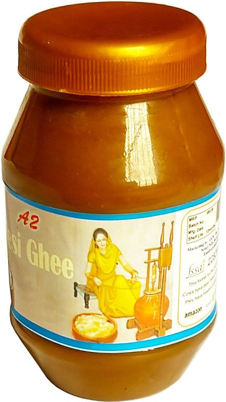 OCB FUSION A2 Cow Ghee Pure & Natural Hand Made by Traditional Bilona Method Ghee 250 g Plastic Bottle