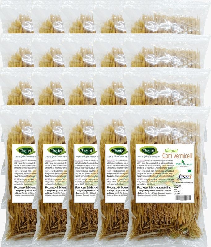 THANJAI NATURAL Corn Millets 4000gPure 100% Natural Vermicelli 4000 g  (Plain)