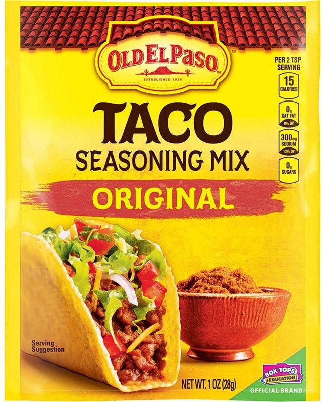 Old ELPaso Taco Seasoning Mix, Original - 28g (1oz)  (28 g)