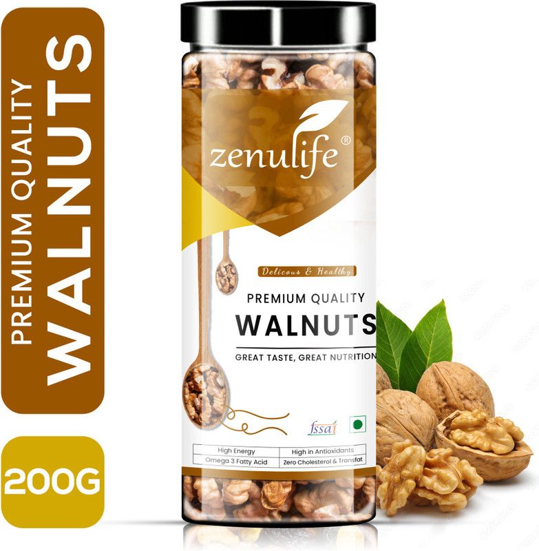 zenulife California Premium Kernels Walnuts Walnuts  (200 g)