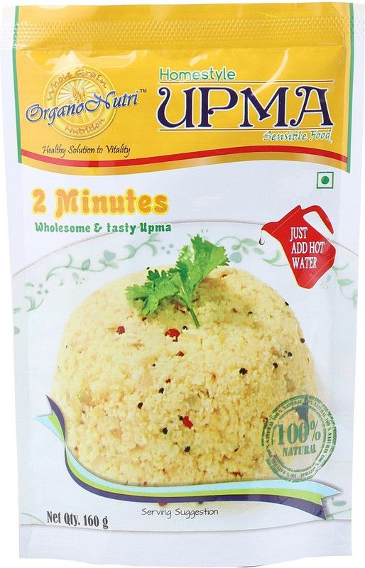 OrganoNutri Upma (5 Packs/ 800 GMS.) 800 g