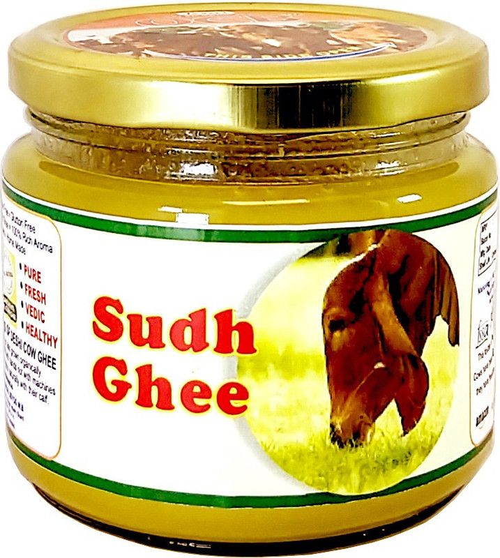 OCB Sudh Ghee MAID BY DESHI COW MILK 250gm Neutral Pure (Home & hand Made) Ghee 250 g Glass Bottle
