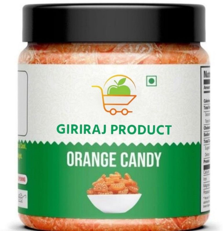 GIRIRAJPRODUCT Orange Candy / NARANGI Flavour / Orange Flavour Sweet Candy Orange Candy Orange Candy  (400 g)