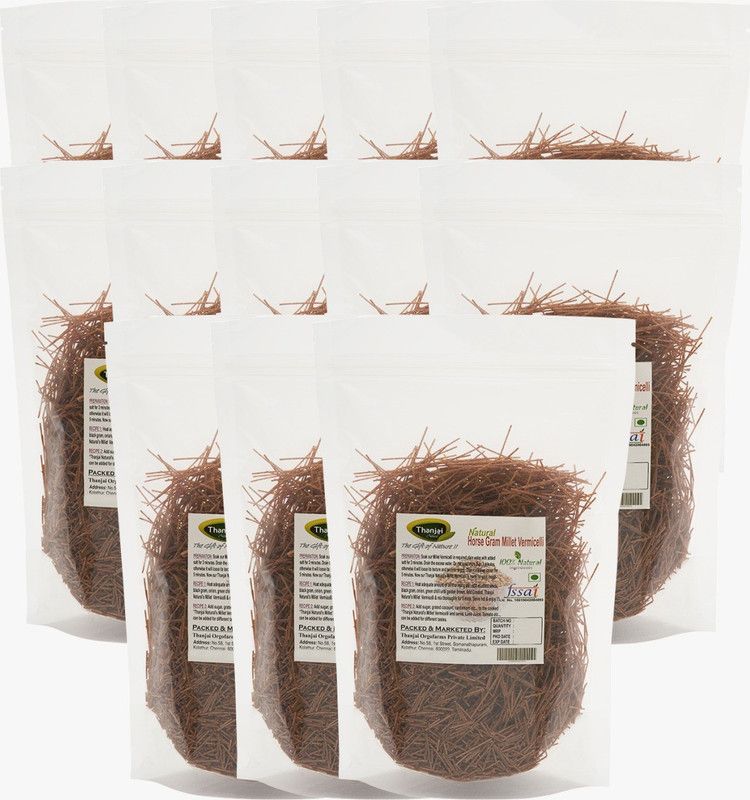 THANJAI NATURAL Horse Gram Millets 2600grams Pure Home Made 100% Natural Vermicelli 2600 g  (Plain)