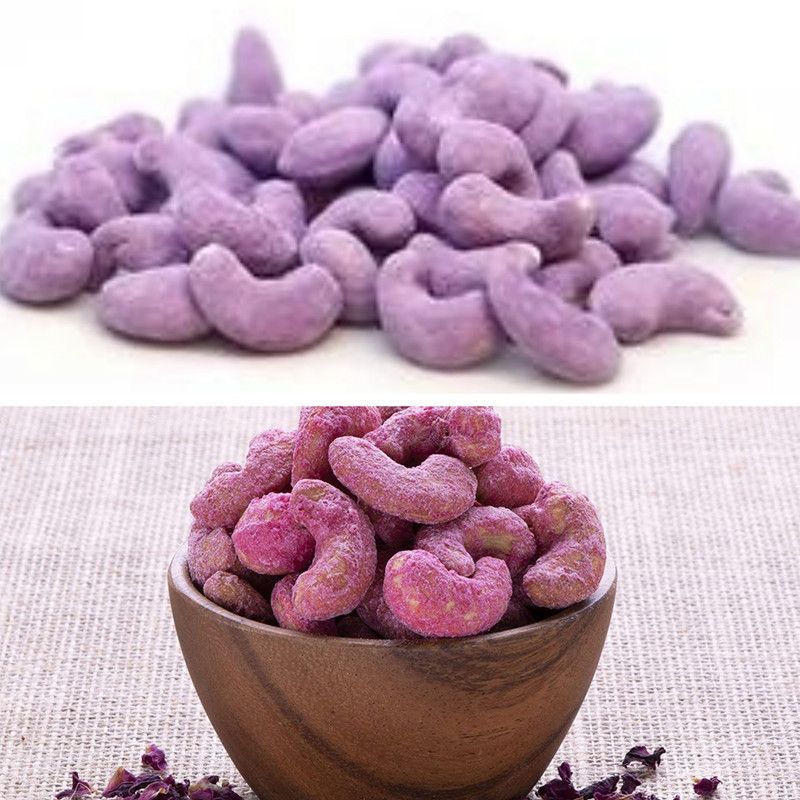 JEET by KSHS Cashew In Black Current Flavour & Rosepetal Flavour 500g Cashews  (2 x 250 g)