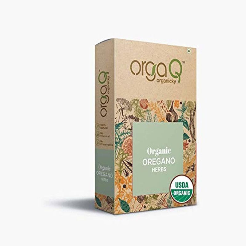 OrgaQ Organicky Organic Oregano Seasoning Herbs Combo (25g * 2 Pack)  (50 g)