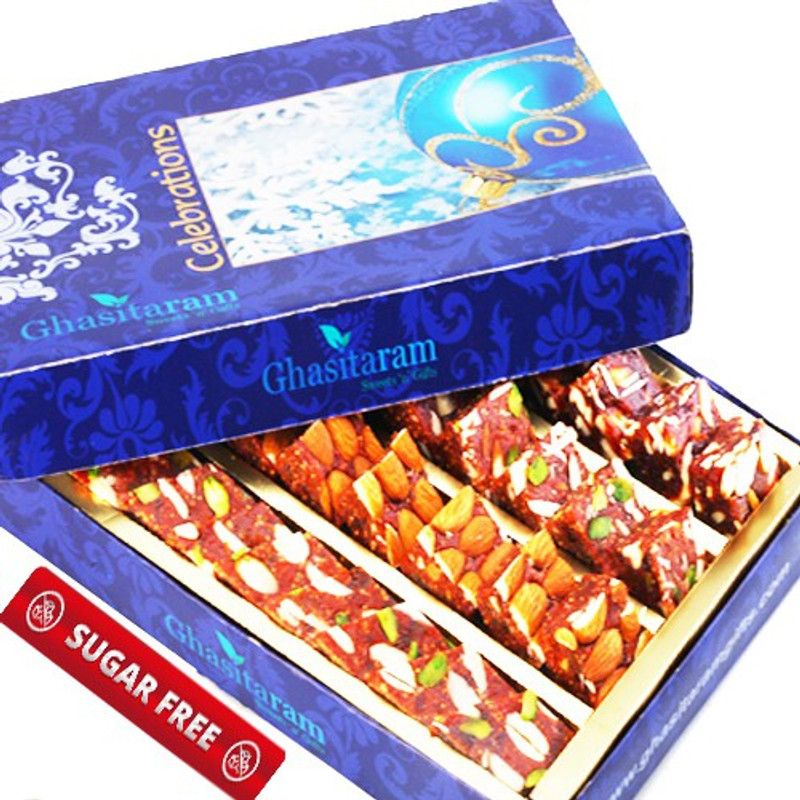 Ghasitaram Gifts Natural Sugarfree Mix Box  (200 g)