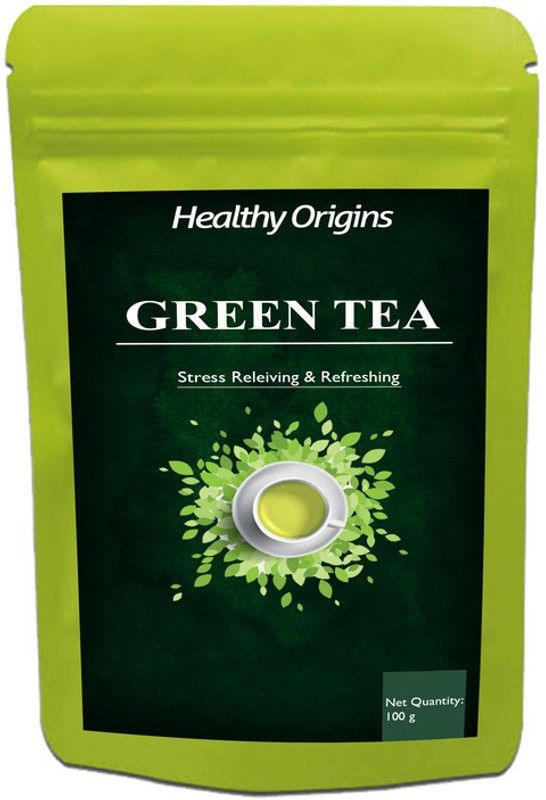 Healthy Origins Nutrition Green Tea for Weight Loss | 100% Natural Green Loose Leaf Tea | Pure Green Tea with No Additives Unflavoured Green Tea Pouch Unflavoured Green Tea Pouch  (100 g)