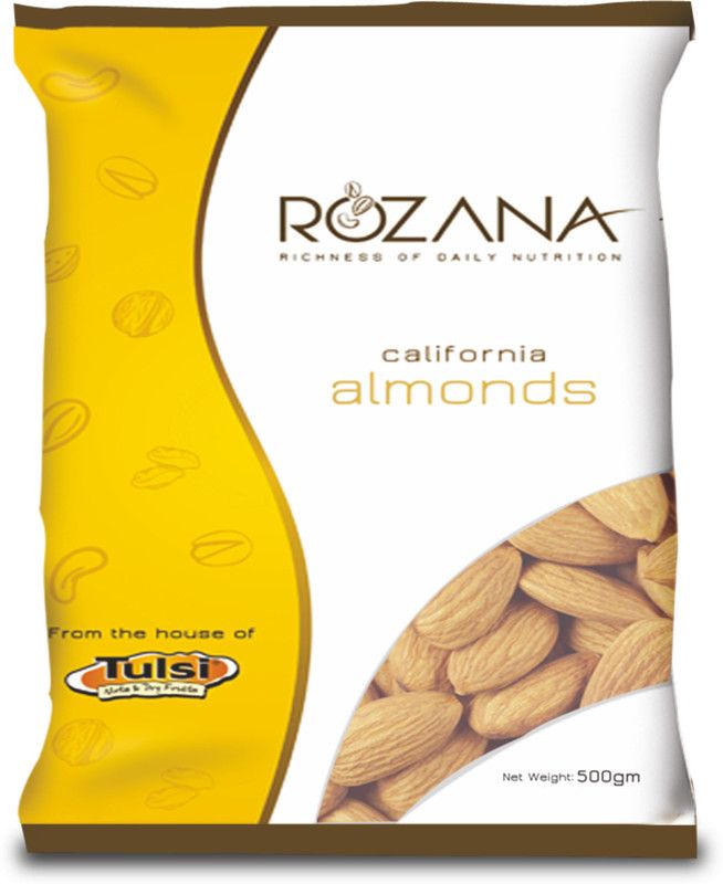 Tulsi Rozana California Almonds  (500 g)