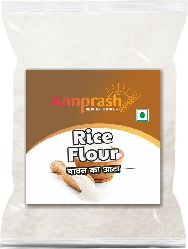Annprash PREMIUM QUALITY RICE FLOUR / CHAWAL ATTA - 500GM  (500 g)