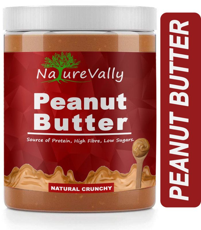NatureVally Natural Crunchy Peanut Butter 850g Pack Of 2 | Rich in Protein Ultra 850 g  (Pack of 2)