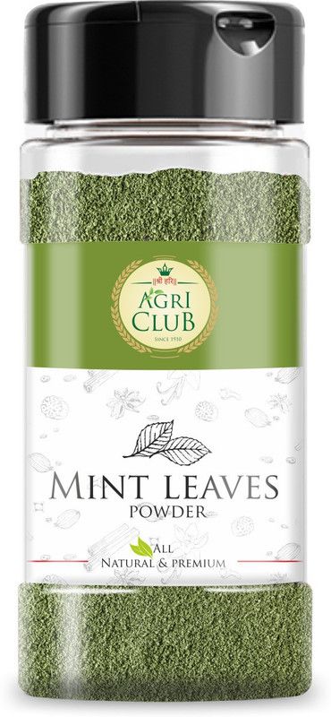 AGRI CLUB Mint Leaves | Pudina | Mentha Powder 100gm/3.52oz  (50 g)