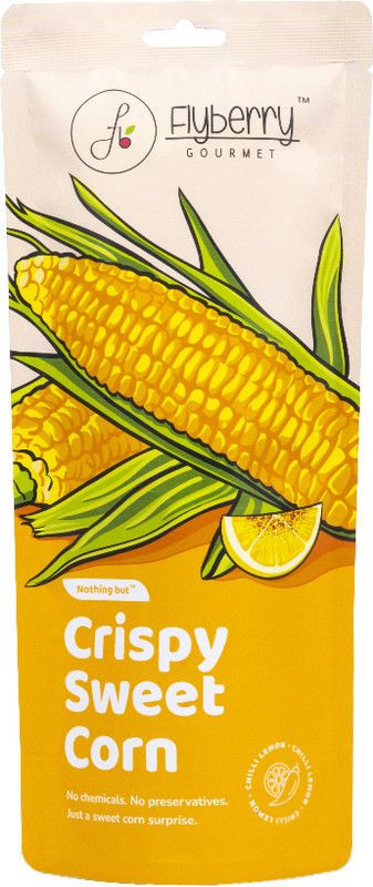 Flyberry Gourmet Gourmet Crispy Sweet Corn Roasted Gram  (60 g)