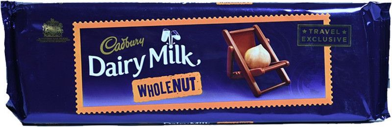 Cadbury Dairy Milk Whole Nut Tablet 300 gm Bars  (300 g)