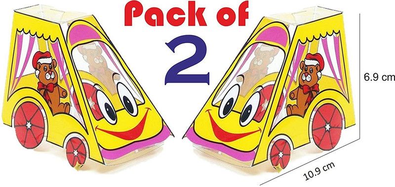 FabBites Car Shape Chocolates in Plastic Packing for Kids (Pack of 2) Bars  (2 x 100 g)