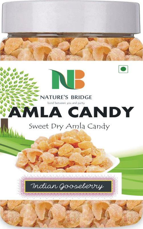 Nature's Bridge Sweet Amla Candy 400 gm Jar Pack / Amla Candy / Dry Amla Candy / Indian Gooseberries - (400 gm Jar) Amla Sour Candy  (400 g)