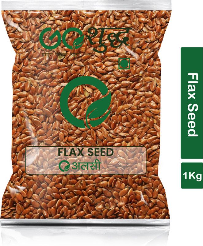 Goshudh Premium Quality Alsi (Flaxseed)-1Kg (Pack Of 1) Brown Flax Seeds  (1000 g)