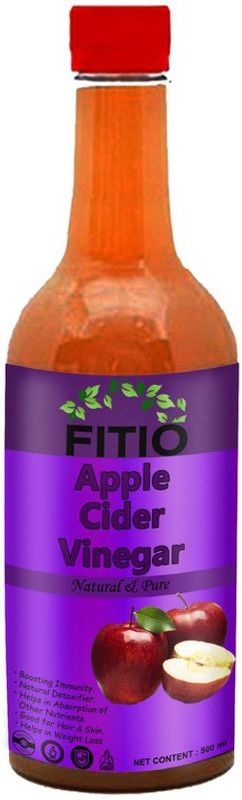 FITIO Nutrition Apple cider vinegar with mother Vinegar (H) Premium Vinegar  (500 ml)