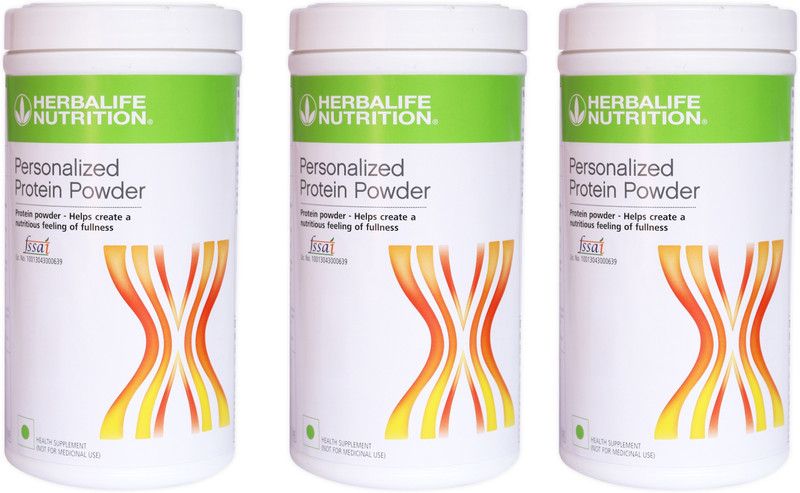 HERBALIFE Personalized Protein Powder 400g each Combo Pack of 3 For Muscles Gain & Weight Loss Combo  (Personalized Protein Powder 400g each Combo Pack of 3 For Muscles Gain & Weight Loss)