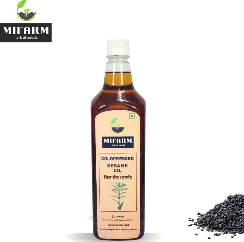 MIFARM MS1002 Sesame Oil PET Bottle  (1 L)