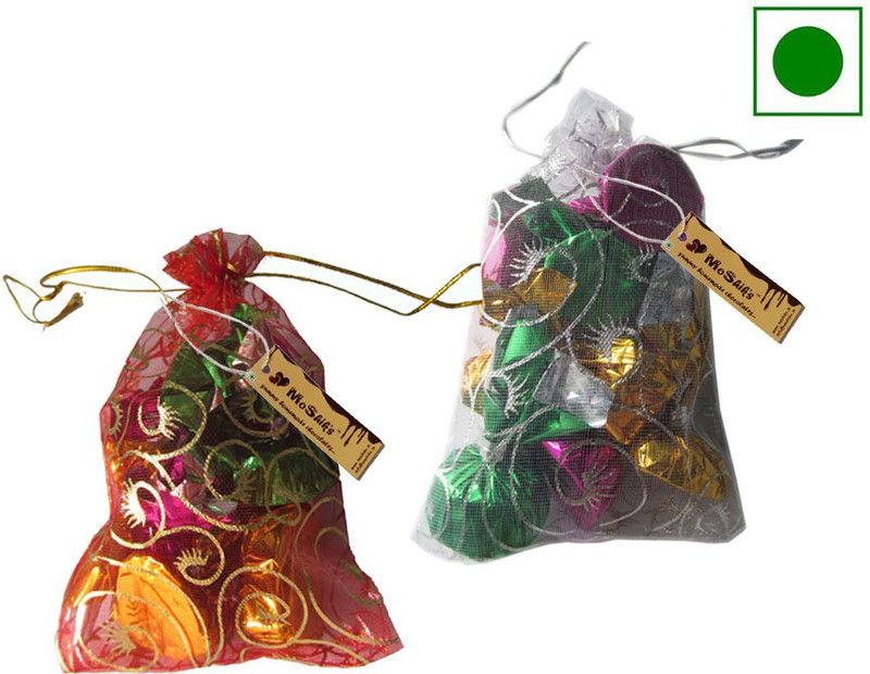Moshiks White and Dark Butter Scotch 200 gm Pouch Combo Bars  (2 x 100 g)