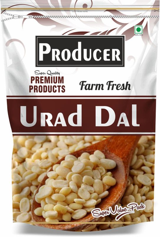 PRODUCER Urad Dal (Split) (Urad Dal, Split Urad Dal, Urad)  (4 kg)