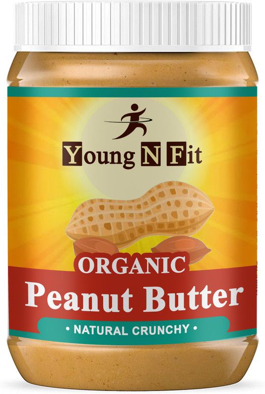 Young N Fit Natural Crunchy Peanut Butter 400g | Premium 400 g