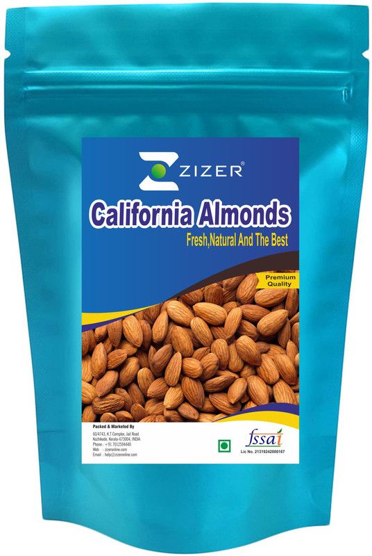 ZIZER Primum Quality California Almonds Almonds  (500 g)
