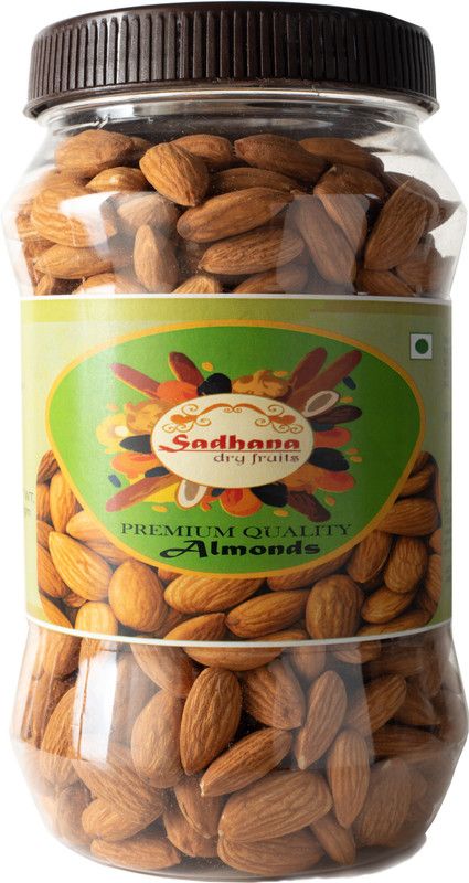 SADHANA NUTRITIONS California Almonds 500 GM Almonds  (500 g)