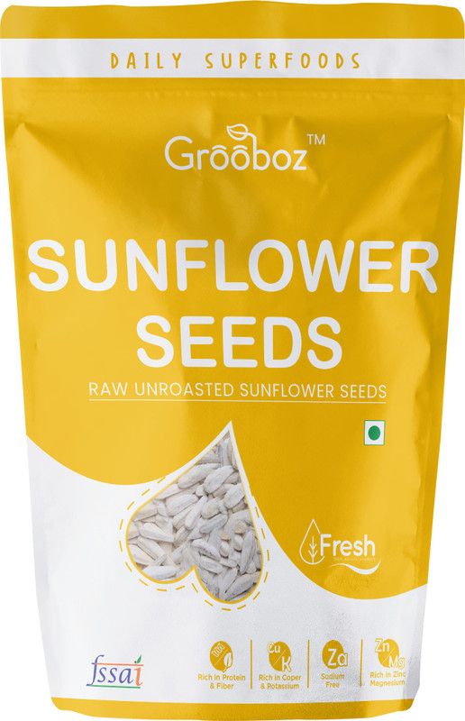 Grooboz Raw Sunflower Seeds Sunflower Seeds  (150 g)
