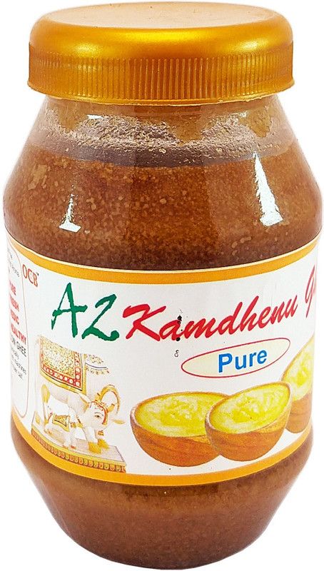 OCB A2 Kamdhenu Ghee 100% Gir Cow Grassfed, Cultured, Traditional Good Taste Ghee 250 g Plastic Bottle