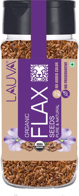 LAUVA ORGANIC FLAX SEEDS 150 G Roasted Flax Seeds  (150 g)