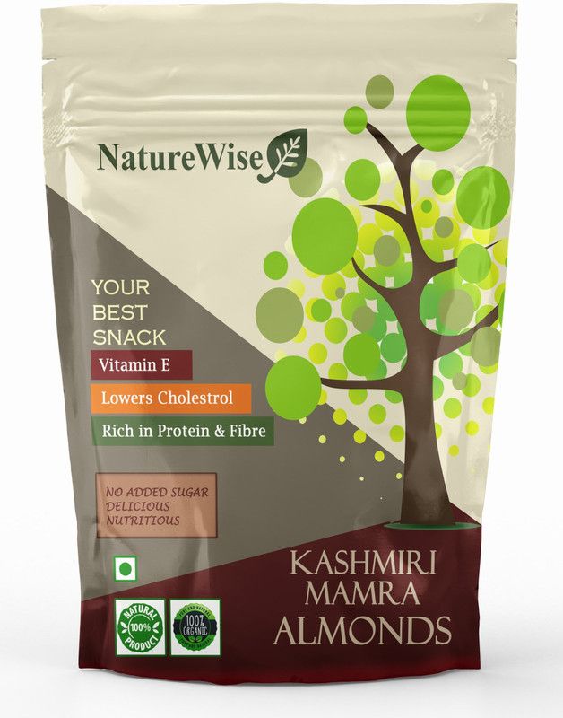 Naturewise MAMRA ALMOND Almonds (Normal)261S Almonds  (600 g)