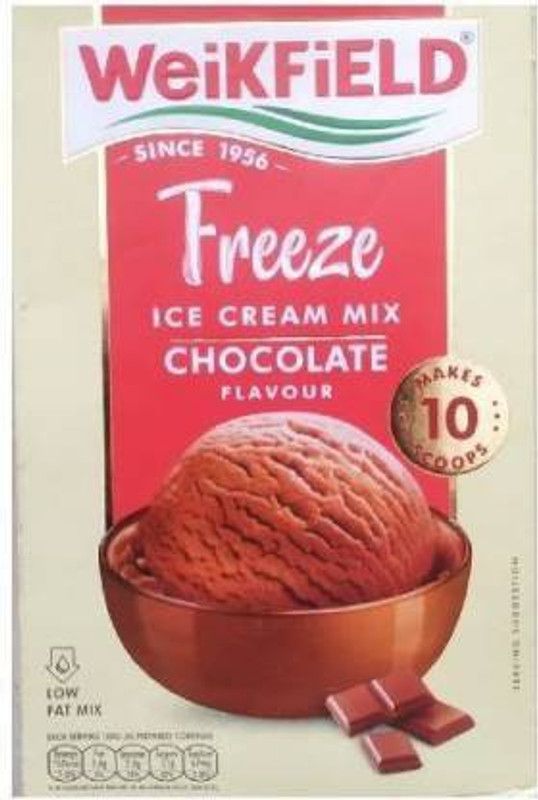 WeiKFiELD Freeze Ice Cream Mix Chocolate Flavour with low fat 100 g