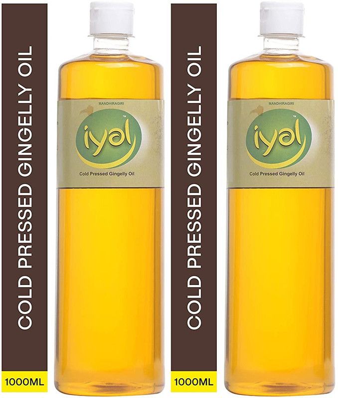 Iyal Gingelly Oil - Pack of 2 ( 500ml Each ) Sesame Oil Plastic Bottle  (2 x 500 ml)