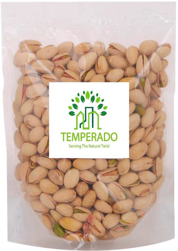 Temperado Pistachio Nut Roasted & Saalted | Namkin Pista Pistachios  (250 g)