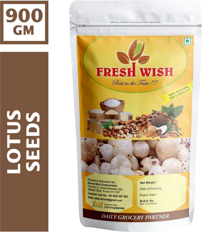 Fresh Wish FW-Makhana - 900gm Assorted Nuts  (900 g)