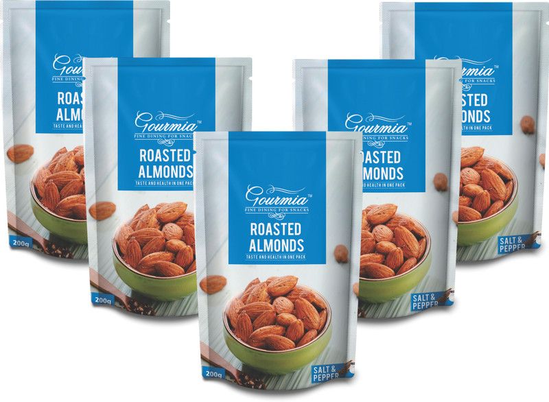 Gourmia Roasted salt & pepper Almonds  (5 x 0.2 kg)