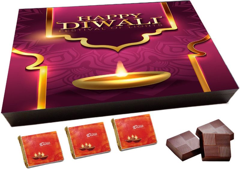 RUN TOY HAPPY DIWALI(44), Special 6pcs Chocolate Gift Box, (6 Cavity) Truffles  (6 Units)