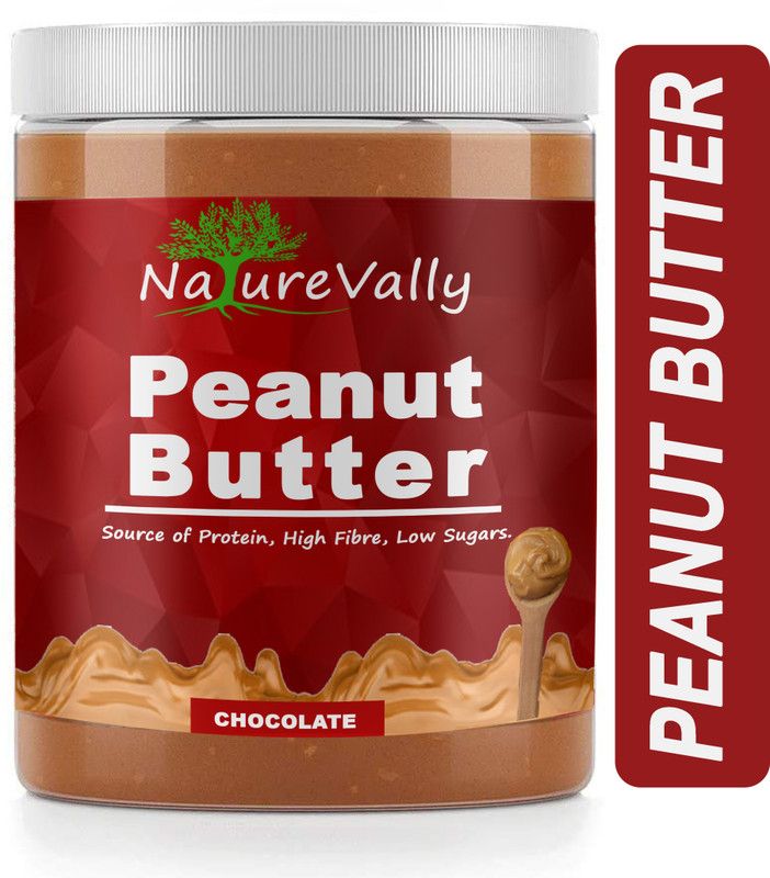 NatureVally Chocolate Peanut Butter 850g Pack Of 2 | Non GMO Peanut Butter| Rich in Protein 850 g  (Pack of 2)